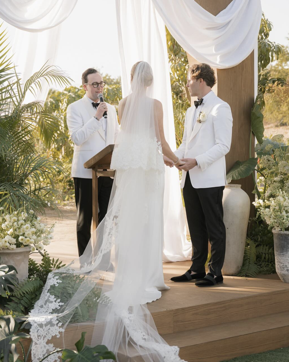 Officiating a wedding